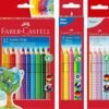 04-140.jpg Faber-Castell Jumbo Grip Neon — pastelky v neónových farbách sada 5 kusov