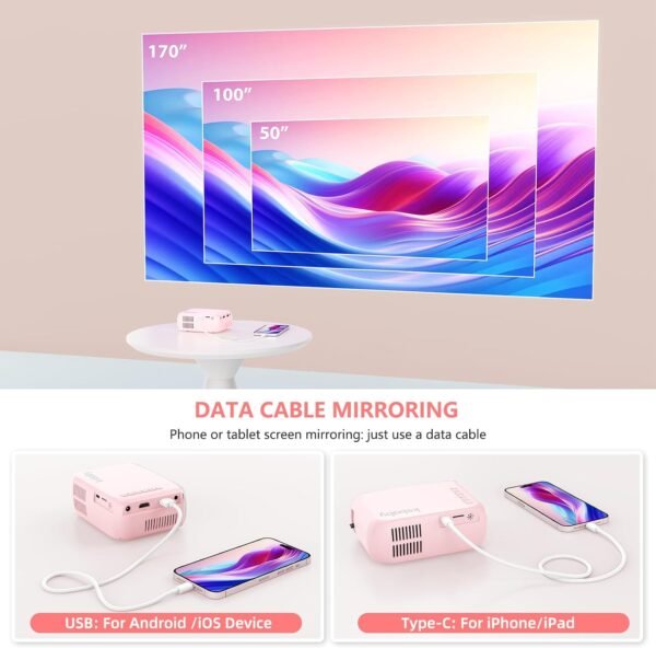 04-16.jpg ksbaby VF270 — prenosný LED mini projektor s HDMI a Bluetooth ružový