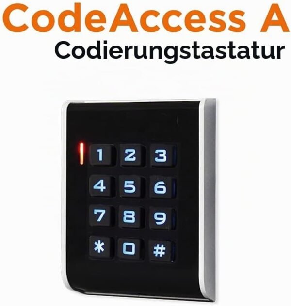 04-56.jpg SCS Sentinel CodeAccess A — kódová klávesnica na bránu s pamäťou na 100 kódov