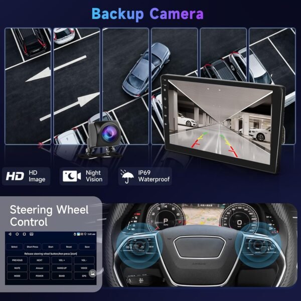 05-1.jpg Podofo 9" autorádio pre Mercedes-Benz W203 W209 GLK — Android 13 CarPlay