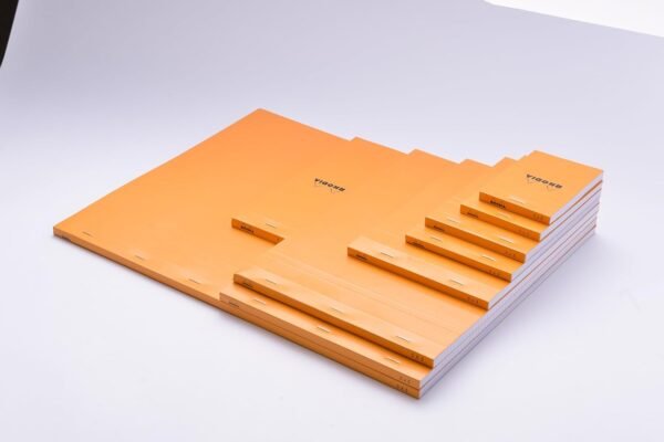 Rhodia — poznámkový blok A4 linajkovaný s okrajom 80 listov oranžový