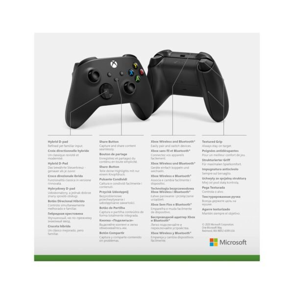 05-21.jpg Microsoft Xbox Wireless Controller Carbon Black — bezdrôtový ovládač pre Xbox a PC