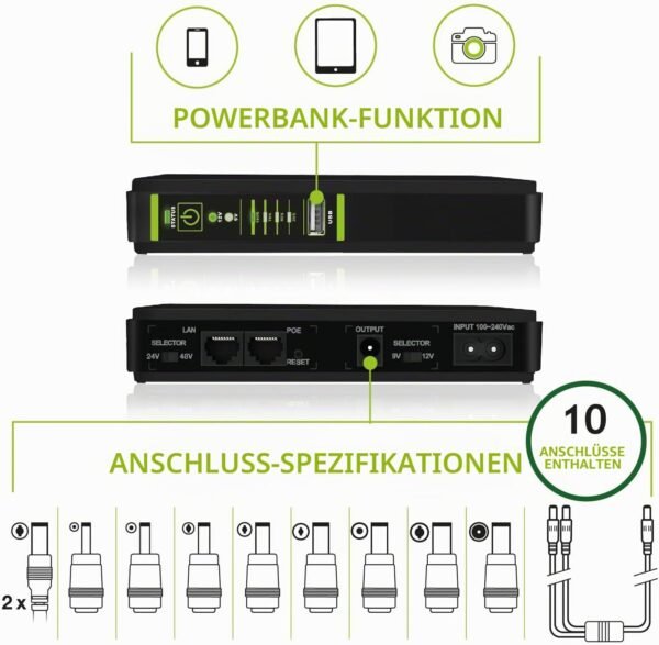 05-28.jpg Tecnoware ERA PLUS DC — mini UPS 8800 mAh pre router modem a kamery s PoE