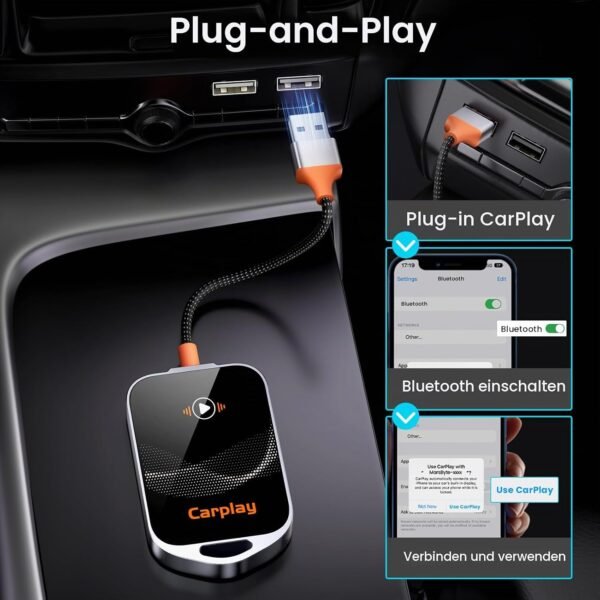 05-39.jpg GlasFlength GEH-082001 — bezdrôtový adaptér Apple CarPlay s USB-A a USB-C