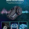 Moman H2 Pro — Bluetooth interkom do prilby s dosahom 1000 m pre dvoch jazdcov