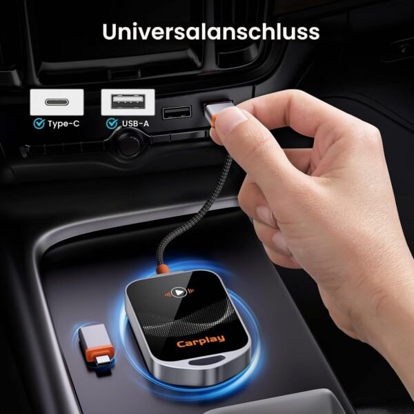 06-31.jpg GlasFlength GEH-082001 — bezdrôtový adaptér Apple CarPlay s USB-A a USB-C