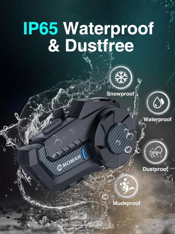 06-5.jpg Moman H2 Pro — Bluetooth interkom do motocyklovej prilby s dosahom 1000 m