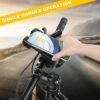 06-56.jpg AiQInu — univerzálny držiak telefónu na riadidlá bicykla a motocykla čierny