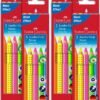 06-76.jpg Faber-Castell Jumbo Grip Neon — pastelky v neónových farbách sada 5 kusov