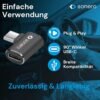 07-13.jpg Sonero — USB-C adaptér so zalomením 90° 40 Gbps 240 W a 8K 60 Hz čierny