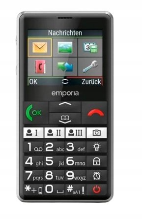 0d86780e494a8bb14f2dbd3bd1ff.jpg Mobilný telefón Emporia PURE 4G 64 MB / 128 MB 4G (LTE) čierny