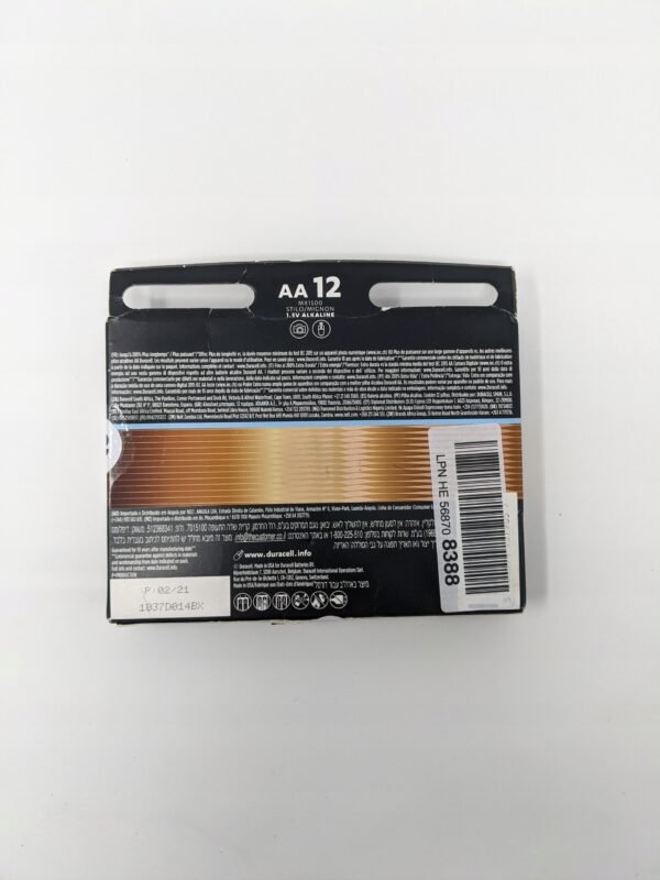 0dfa414b4240973862f9f795b3ad.jpg Alkalická batéria Duracell AA (R6) 12 ks