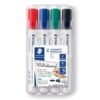 Popisovač na bielo tabuľu, viacfarebný Staedtler, 4 ks