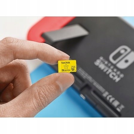 113c0141482291d8b474f6b5ba26.jpg Pamäťová karta SanDisk Nintendo microSDXC 256 GB 100 / 90 MB/s V30 U3