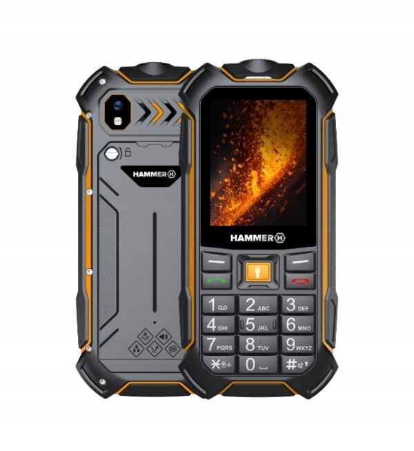 Odolný telefón Hammer Boost 2 LTE Dual SIM batéria 3500mAh pancierový IP68