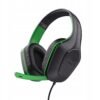 Káblové slúchadlá Trust GXT415X Zirox zelené