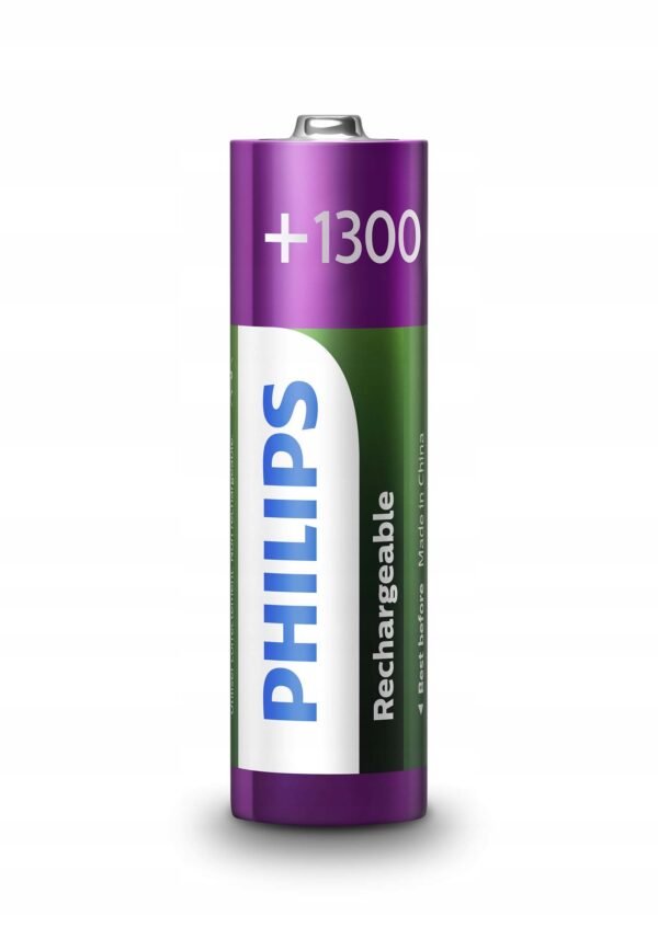 1bd37cb040c3aada54100139b77c.jpg AA batérie (R6) Philips 1300 mAh NiMH 4 ks