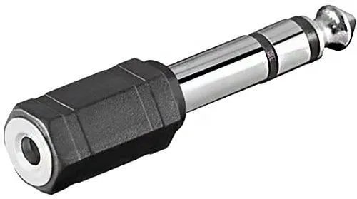 Adaptér PremiumCord stereo jack 6,3 mm - 3,5 mm M/F