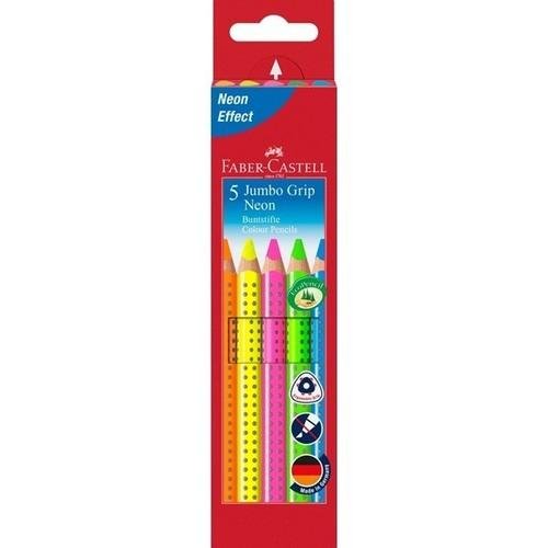 Farbičky Faber-Castell Jumbo Neon 5 ks
