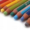 Hrubé pastelky XXL Stabilo Woody 3v1 10 farieb s orezávačom Woody