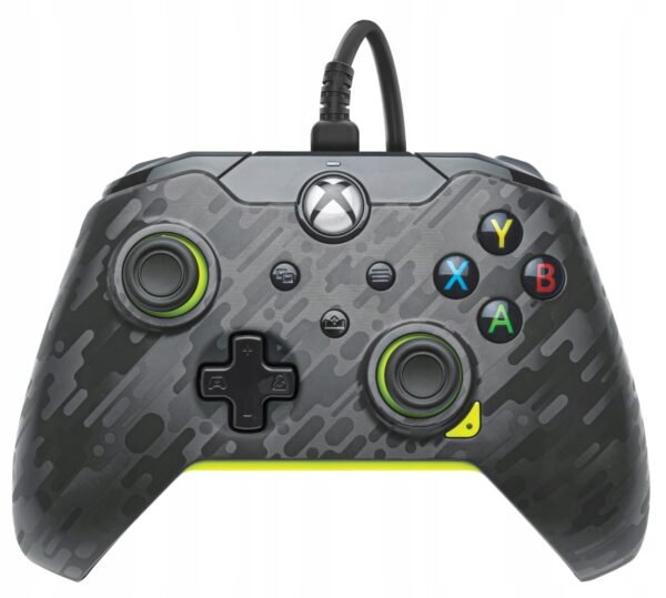 PDP Xbox Ovládač drôtový Electric Carbon