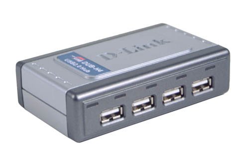 USB Hub D-Link DUB-H4/E s 5 portami