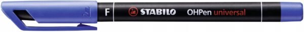 Permanentný popisovač Stabilo OHPen Modrý 10 C