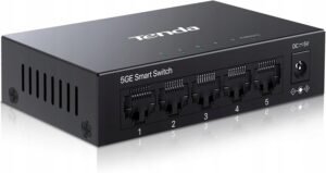 38a009554fe8921067dd639f6825.jpg Tenda TEG205E 5-portový Gigabitový riadený switch