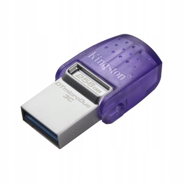 3c5ed3ff4471ab3a0b423acb56bb.jpg USB kľúč Kingston Data Traveler MicroDuo 3C G3 256 GB USB 3.0, 3.1 typ C