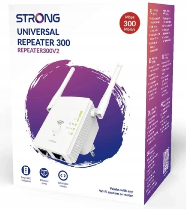 Zosilňovač Wi-Fi signálu Strong REPEATER300V2