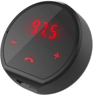 410Fd2CShDL._AC_SL1024_.jpg Avantree CK310 Bluetooth FM vysielač do auta, bezdrôtový rádiový adaptér, sada hands-free zariadenia s lepiacou podložkou, automatické zapnutie/vypnutie, výdrž batérie 7 hodín, dobíjateľný, stereo prijímač pre hudbu a hovory