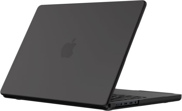 41G1tQpAv3L._AC_SL1500_.jpg Puzdro EooCoo kompatibilné s MacBookom Pro 14 palcov (modely 2021–2024) M4 M3 M2 M1 A3112 A3185 A3401 A2992 A2918 A2779 A2442 Pro/Max, ochranné puzdro typu shell, plastové matné puzdro, čierne
