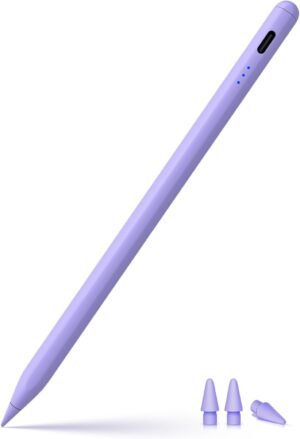 41WsfaFTJUL._AC_SL1500_.jpg KEEPRO Pero pre iPad 2018–2025, funkcia rýchleho nabíjania Palm-Rejection Pencil pre iPad A16/11/10/9/8/7/6, iPad Mini 7/6/5, iPad Air M3/M2 11"/13"/5/4/3, iPad Pro M4 13"/12,9″/11″