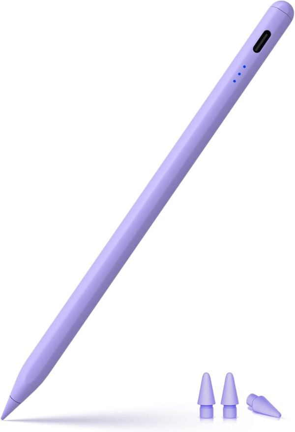 41WsfaFTJUL._AC_SL1500_.jpg KEEPRO Pero pre iPad 2018–2025, funkcia rýchleho nabíjania Palm-Rejection Pencil pre iPad A16/11/10/9/8/7/6, iPad Mini 7/6/5, iPad Air M3/M2 11"/13"/5/4/3, iPad Pro M4 13"/12,9″/11″