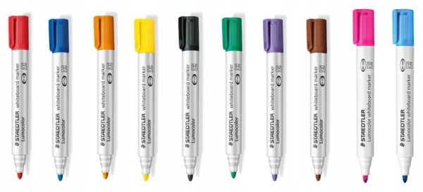 Popisovač na bielo tabuľu, viacfarebný Staedtler, 4 ks