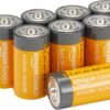 Alkalická batéria Amazon Basic C (R14) 8 ks