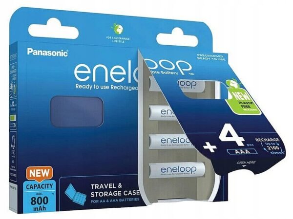 4e467d5f46dd9b847d6da71b5658.jpg Nabíjateľné batérie Panasonic Eneloop AAA 800mAh 4 kusy