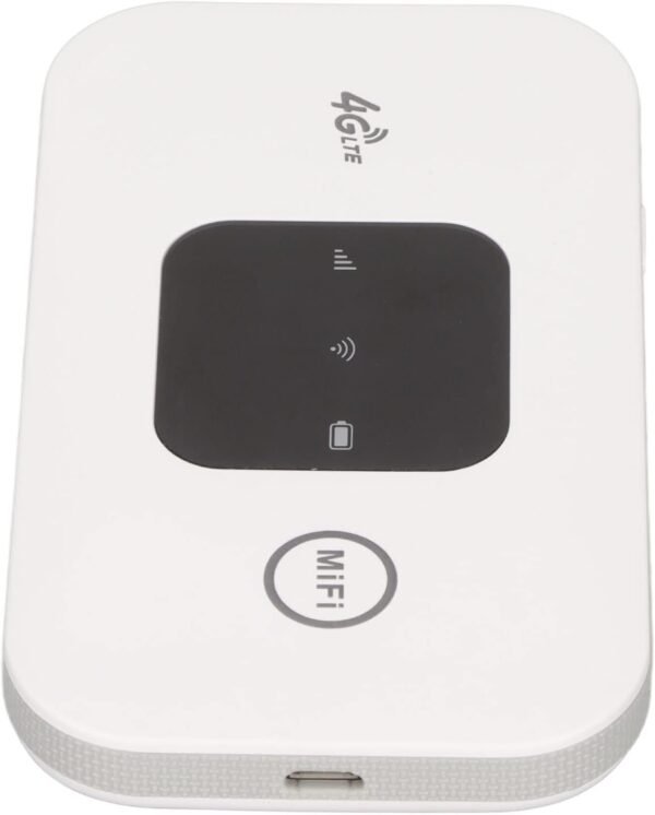 Prenosný 4G WiFi router, bezdrôtový router pre SIM karty, internetový hotspot, mobilný WiFi hotspot, pripojenie až 10 zariadení, batéria 2100 mAh, na cestovanie, do domácej kancelárie, vonku