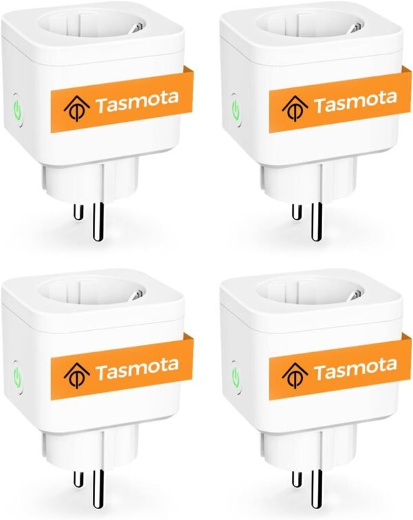 Refoss Tasmota zásuvka s meraním spotreby energie pre elektromery, zásuvka Mini ESP8266, kompatibilná s Home Assistant, ioBroker, MQTT, Domoticz, OpenHAB, ZWAVE, 16 A, 2,4 GHz