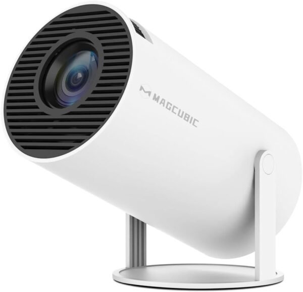 51Dat9k-FL._AC_.jpg Mini prenosný projektor s automatickou korekciou lichobežníka, 4K / 200 ANSI, inteligentný projektor s WiFi 6, BT 5.4, 130-palcová obrazovka, otočenie o 180 stupňov, guľatý dizajn, vstavaný projektor pre domáce použitie