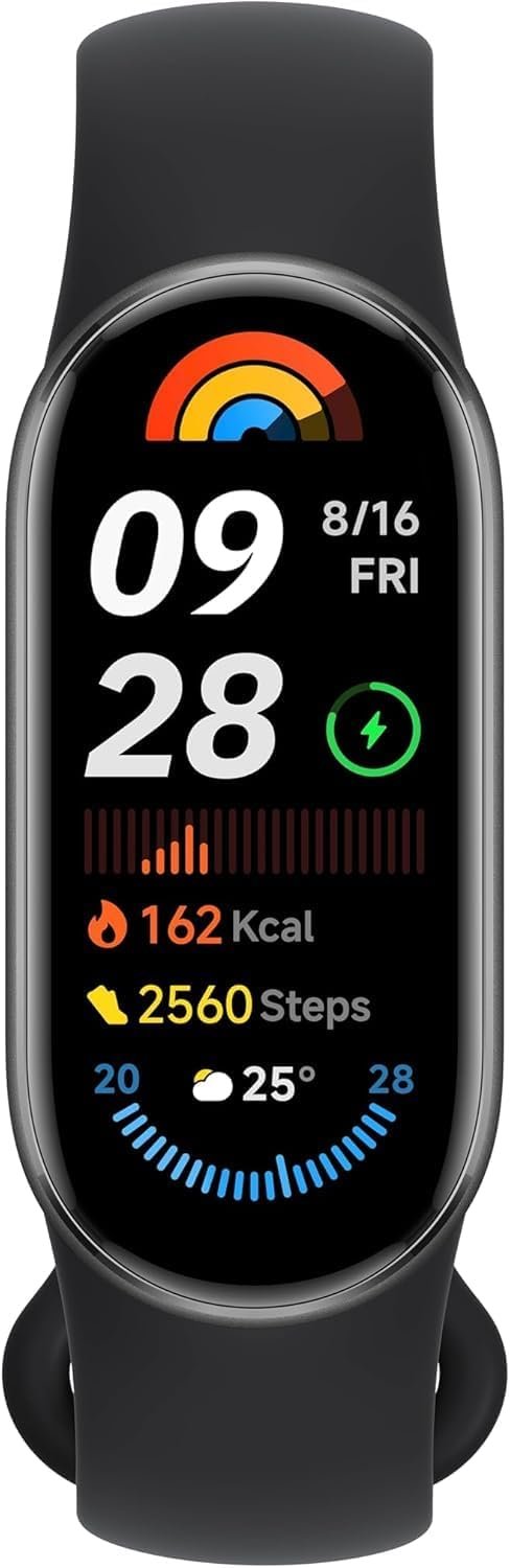 51MKX0iIjlL._AC_SL1500_.jpg Aktívny náramok Xiaomi Smart Band 9, výdrž batérie až 21 dní, AMOLED displej s obnovovacou frekvenciou 60 Hz, snímač srdcového tepu, čierny