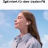 Bezdrôtové slúchadlá HUAWEI FreeBuds SE 2, výdrž batérie až 40 hodín, ľahké a pohodlné, vyvážený zvuk, odolnosť proti vode, nemecká verzia, grafitová čierna