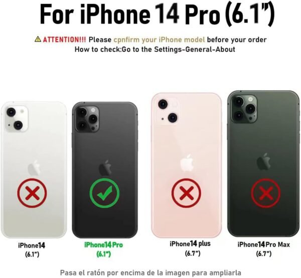 Puzdro kompatibilné s iPhone 14 Pro (6,1"), retiazka na mobil Silikónové puzdro s retiazkou Puzdro na mobil s retiazkou TPU puzdro Ochranné puzdro pre iPhone 14 Pro (6,1") – červené