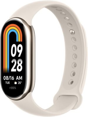 51X6dyFVFpL._AC_.jpg Aktívny náramok Xiaomi Mi Smart Band 8, displej AMOLED, meranie srdcovej frekvencie, 190 mAh, viac ako 150 športových režimov, výdrž batérie až 16 dní, zlatý