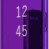 51z0c39YXQL._AC_SL1000_.jpg Puzdro na mobil pre Samsung Galaxy A56 Kožené skladacie puzdro typu flip Originálne puzdro Clear View so zrkadlom pre Galaxy A56 360° odolné proti nárazom kožené puzdro s funkciou stojana Mirror Case pre Samsung
