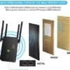 51zG6yzJtPL._AC_.jpg WLAN repeater AC1200, zosilňovač Wi-Fi, 5 GHz / 867 Mbit/s, 2,4 GHz / 300 Mbit/s, WiFi repeater s režimom AP/repeater/router, 4 antény, WiFi extender kompatibilný so všetkými zariadeniami WLAN