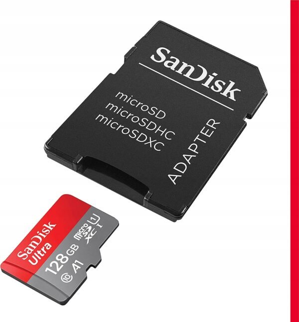 528066214efcbe0aef5c5cc2be10.jpg Pamäťová karta s adaptérom SanDisk Ultra microSDXC UHS-I 128GB