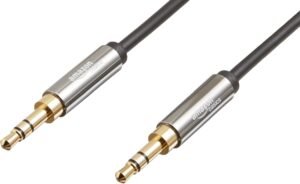 AmazonBasics AZ350001B audio kábel 1,2 m 3,5 mm Čierny