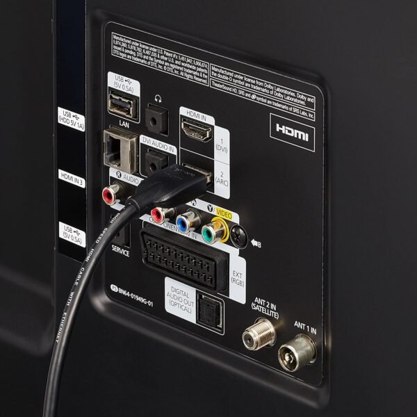 59efbf84466c9907de57f4556263.jpg Kábel Amazon HDMI-3FT-BLACK-1P HDMI - HDMI 0,9 m