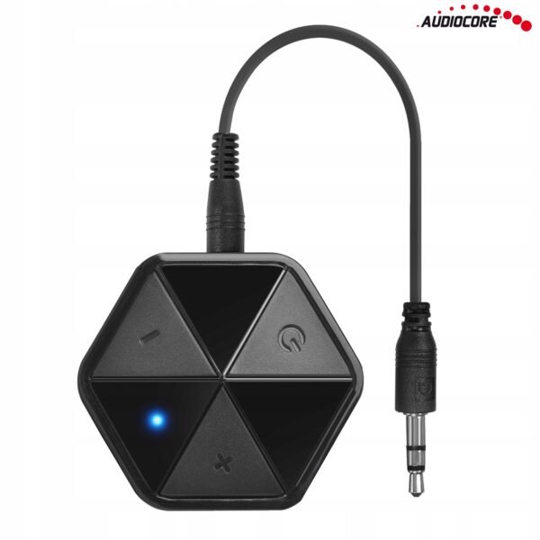 Bluetooth adaptér Audiocore AC815 prijímač s klipom